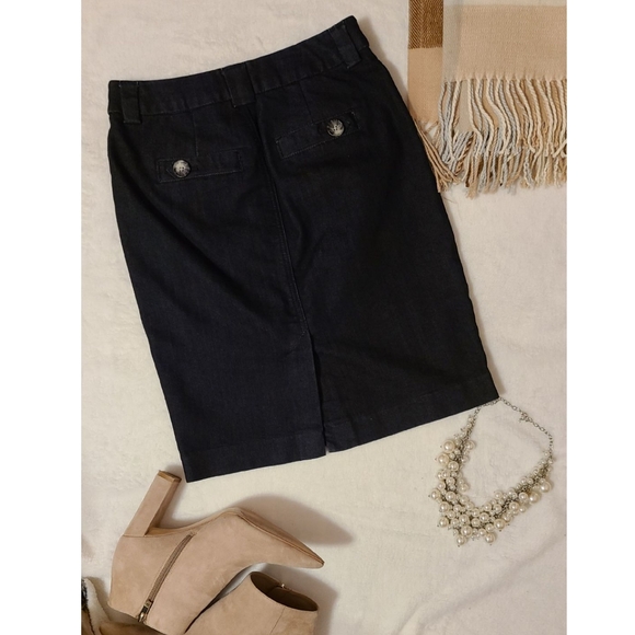 BANANA REPUBLIC Denim Skirt - Picture 2 of 13